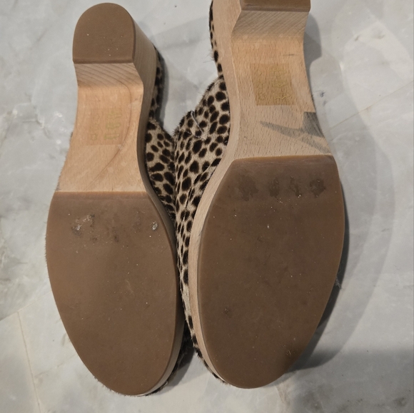 Madewell Ruby clog leopard calf hair - Picture 4 of 4